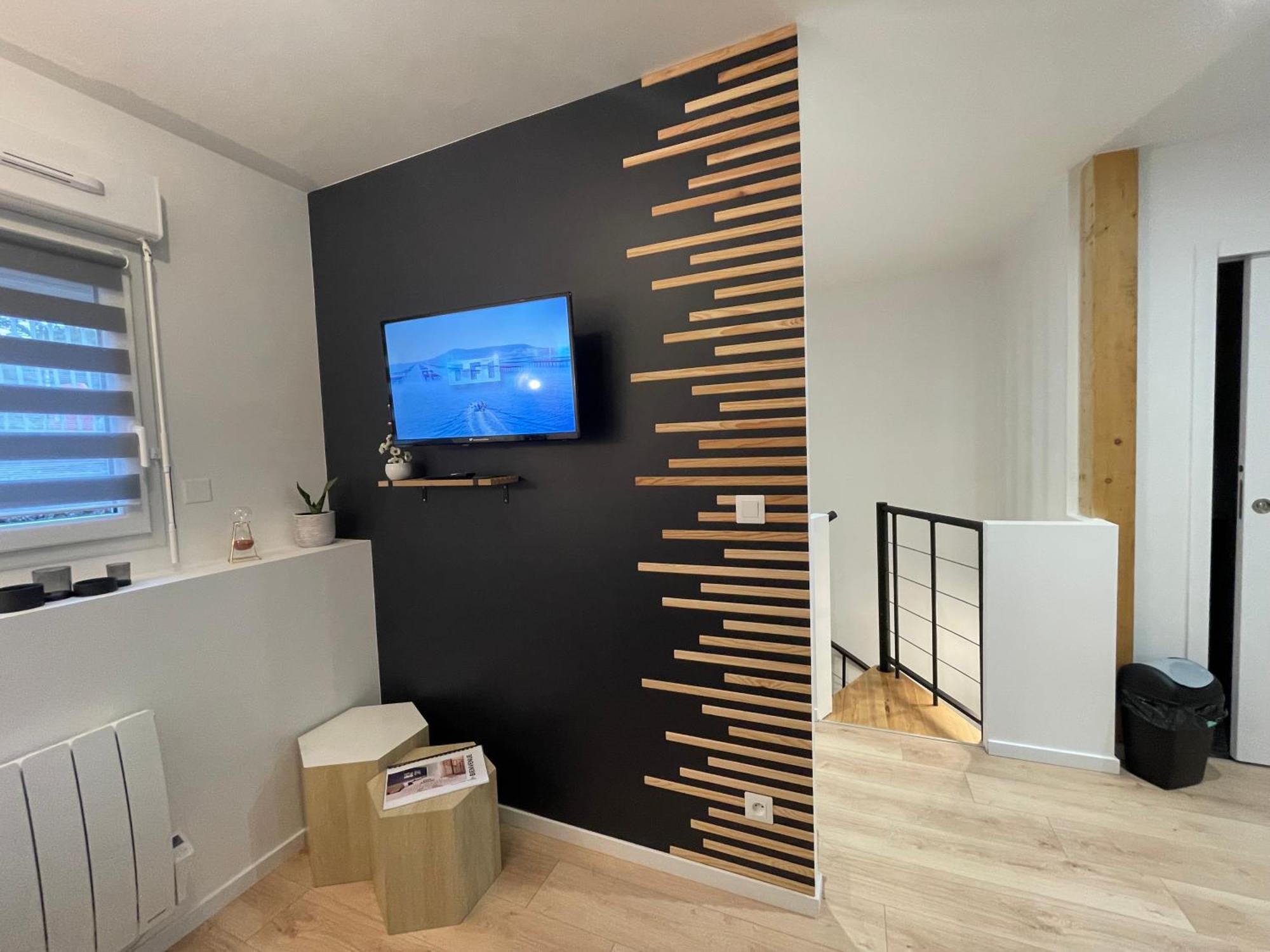 Tiny House Moderne, Avec Terrasse Changé Exterior foto